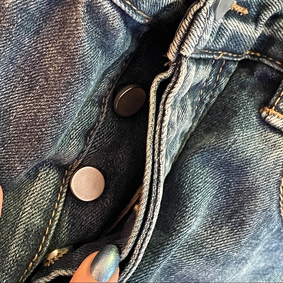 MNML 100% cotton button fly denim jeans size 32 modern simplicity - Picture 5 of 11